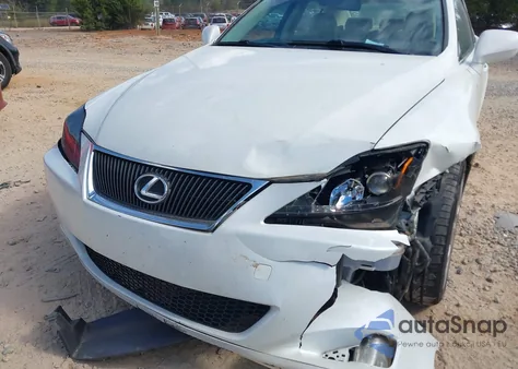 2008 Lexus Is 250 from USA, damaged, VIN JTHCK262985022152